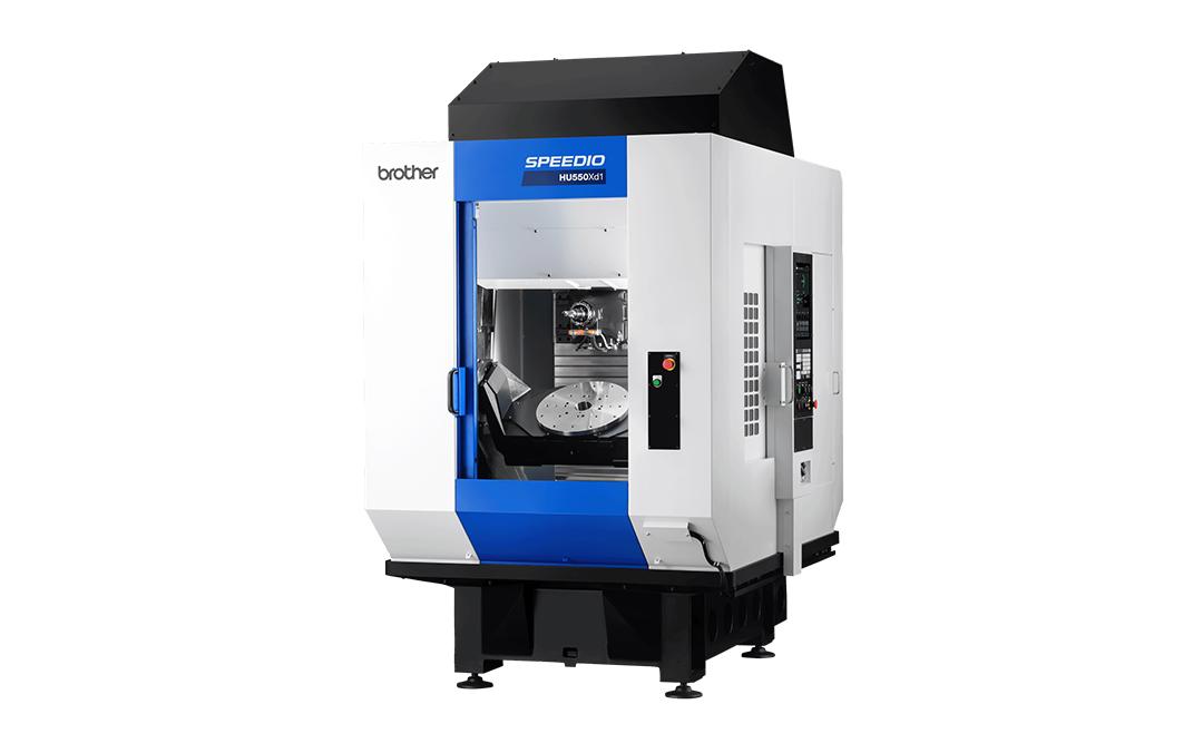 Brother SPEEDIO HU550Xd1 CNC machining centre right-side view with doors open
