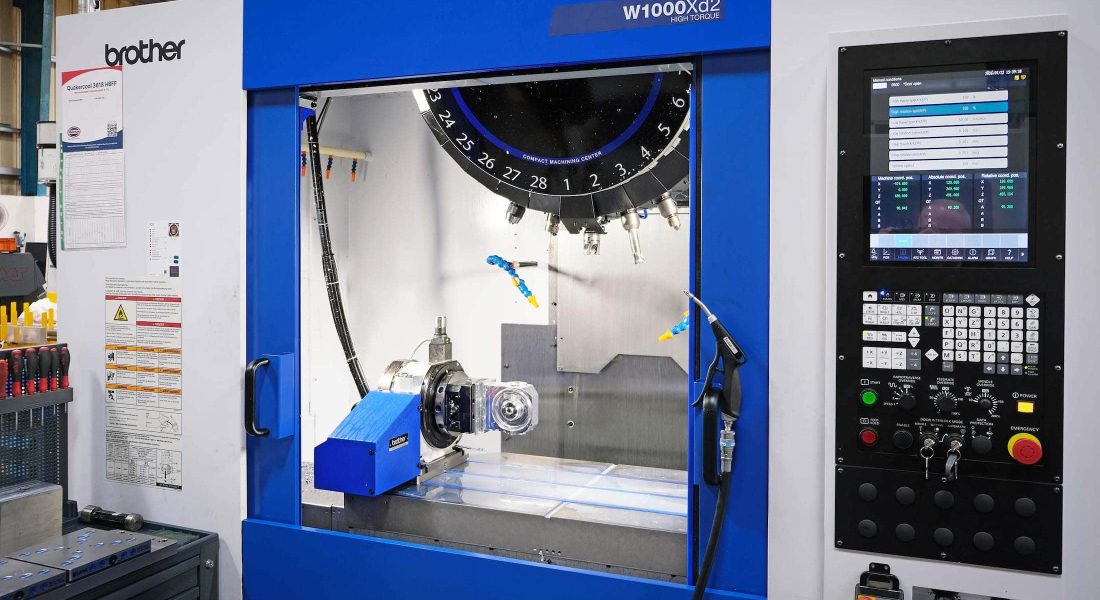 Whitehouse Machine Tools Ltd | BROTHER BBT30 MACHINING CENTRE COMBINES HIGH SPEED WITH BT40 RIGIDITY 0